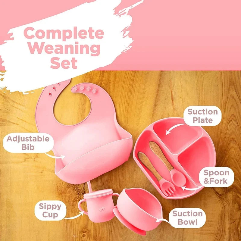 Silicone Baby Cutlery Set